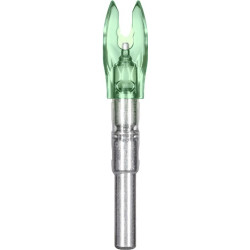 Nockturnal Lighted Nock Universal Fit Green 3/Pack