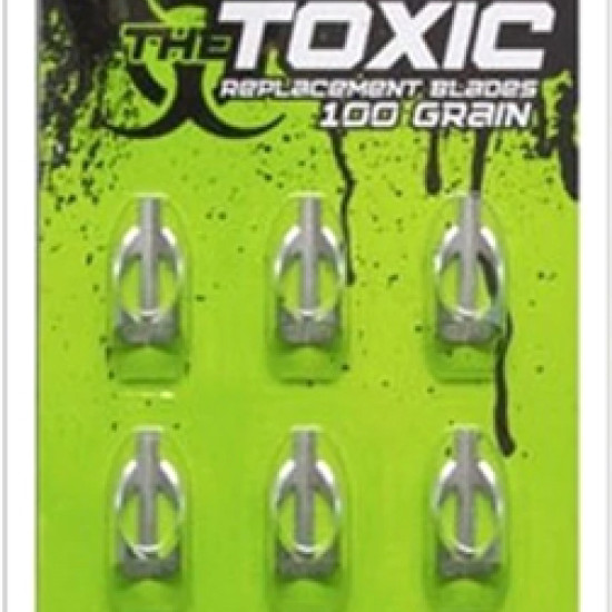 Flying Arrow Replacement Blade Toxic 100Gr 9/Pk, T9100, 853723004172