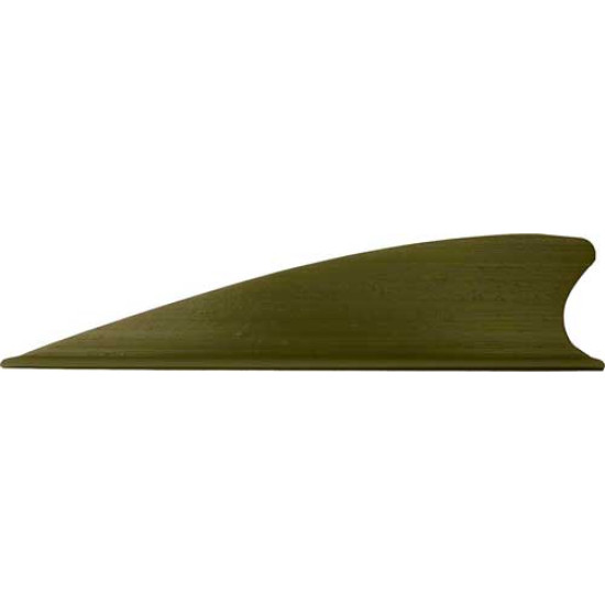 Tac Vanes Matrix 2.25" Shield Cut Od Green 36 Pack, 80TAC-0360311-1234, 810024612345