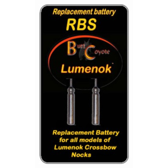 Lumenok Replacement Battery For Lighted Bolt Nock 2Pk, RBS, 850722000938