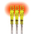 Lumenok Lighted Nock Signature Series Hd Orange 3Pk