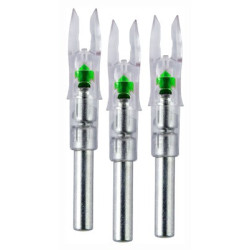 Nockturnal Lighted Nock Gt-Series Green 3/Pack