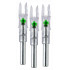 Nockturnal Lighted Nock Gt-Series Green 3/Pack