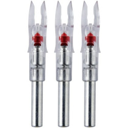 Nockturnal Lighted Nock X-Series Red 3/Pack