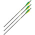 Allen Xbow Arrow 22" Cx600 3" Vanes Moon Nock 3Pk