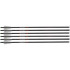 Easton Xbow Bolt 9Mm Carbon 22" W/3" Vanes Flat Back 6-Pk