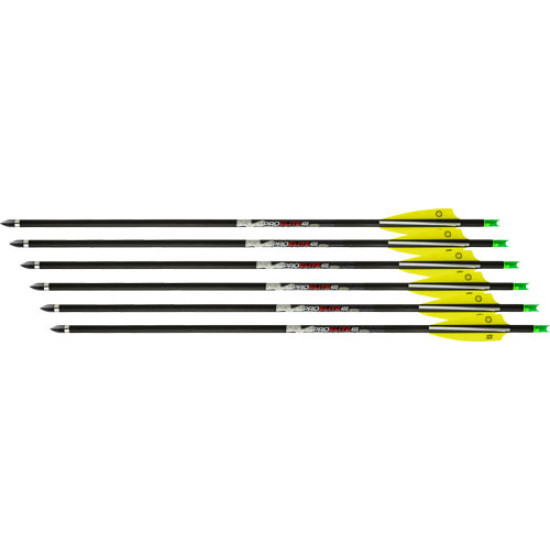 Tenpoint Xbow Arrow Pro Elite 400 20" Carbon Alpha Nock 6Pk, HEA660.6, 788244013801