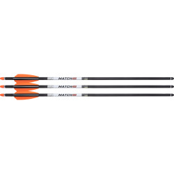 Wicked Ridge Xbow Arrow Match 400 20" Alpha Blaze 3Pk