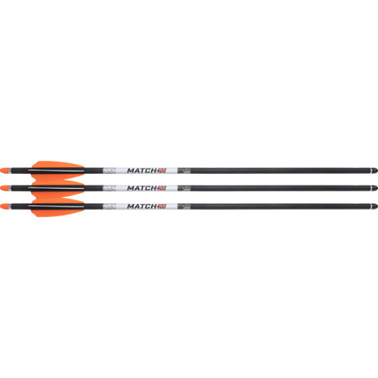 Wicked Ridge Xbow Arrow Match 400 20" Alpha Blaze 3Pk, HEA7693, 788244015584