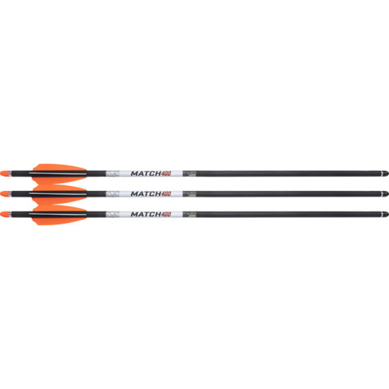 Wicked Ridge Xbow Arrow Match 400 Carbon 20" Alpha Hp 3Pk, HEA-760.3, 788244015614