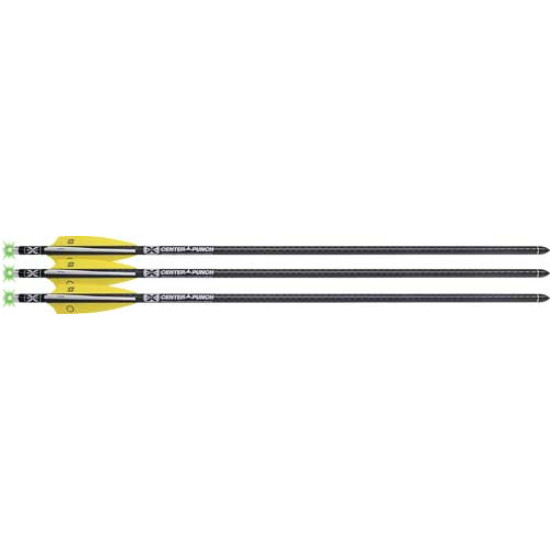 Tenpoint Xbow Arrow 20" Evo-X Center Punch Alpha Blaze 3Pk, HEA-749.3, 788244015485