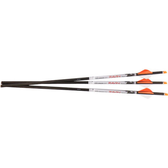 Ravin Xbow Arrow Premium Match Grade 500Gr Lighted .001" 3Pk, R144, 815942021446