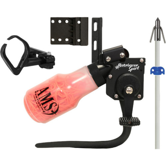 AMS Bowfishing Retriever Sport Combo Kit Rh, 610902RH, 645756610907