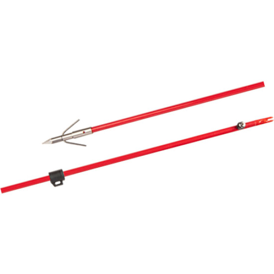 Cajun Bowfishing Arrow Fiberglass W/Piranha Point Xt, ABF4910, 754806302881