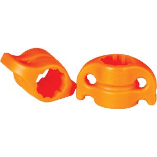 AMS Bowfishing Everglide 5/16" Safety Slide Kit 2Pk Orange, M140-2-ORG, 645756140206