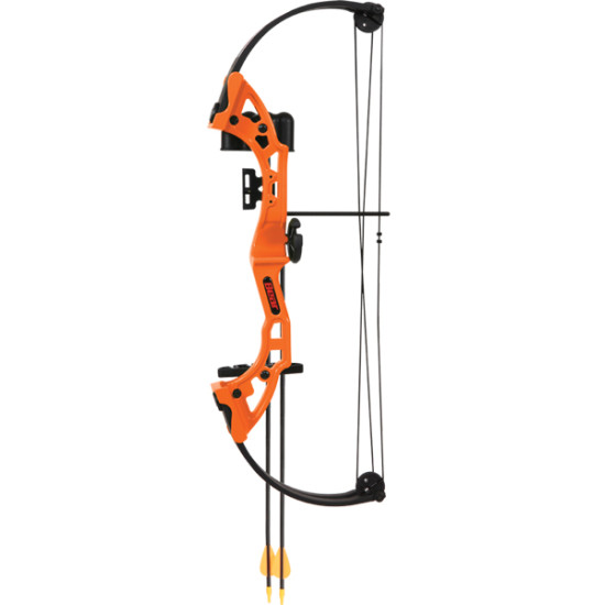 Bear Archery Youth Compound Bow Brave Rh Orange Age 8+, AYS300TR, 754806149547