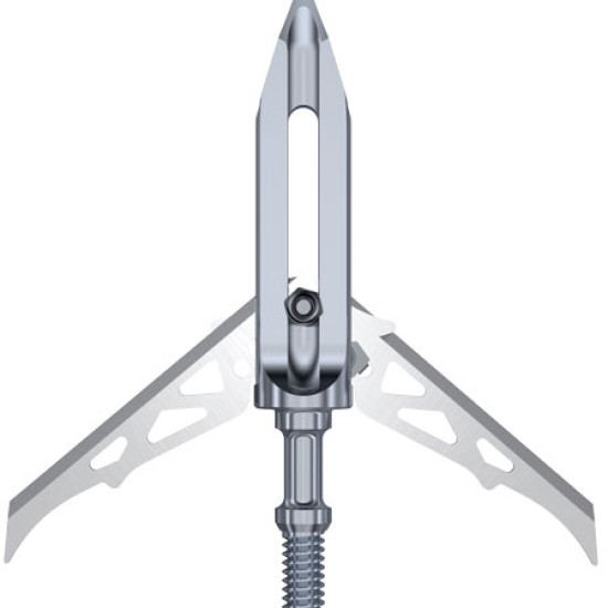 Ravin Broadheads Titanium 2-Blade Mech 100Gr 2" Cut 3Pk, R100, 815942021002