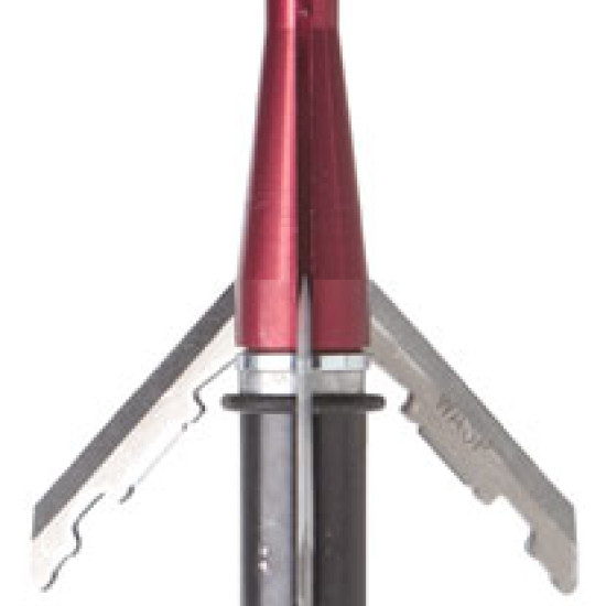 Wasp Broadhead Jak-X Sst Xbow 3-Blade 100Gr 1 3/4" Cut 3Pk, 9103, 034343091036