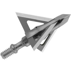 Muzzy Broadhead Trocar Xbow 3-Blade 125Gr 1 3/16" Cut 3Pk