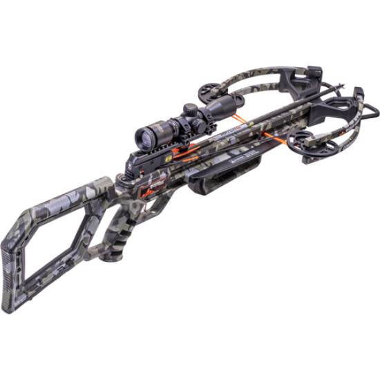 Wicked Ridge Xbow Commander M1 Rope-Sled 380Fps Peak Camo, WR24003-9534, 788244017366