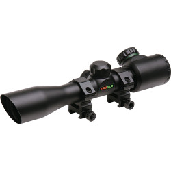 Truglo Crossbow Scope 4X32 Black With Rings Illmntd Retcl