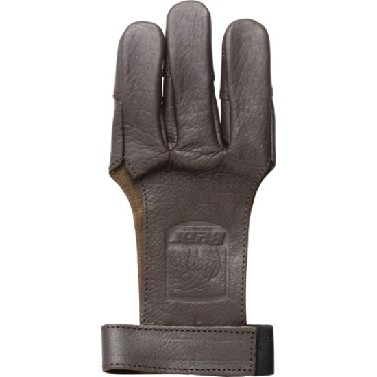 Bear Archery Leather Shooting Glove 3-Finger Ambidextrous Lg, ASG101L, 754806316154