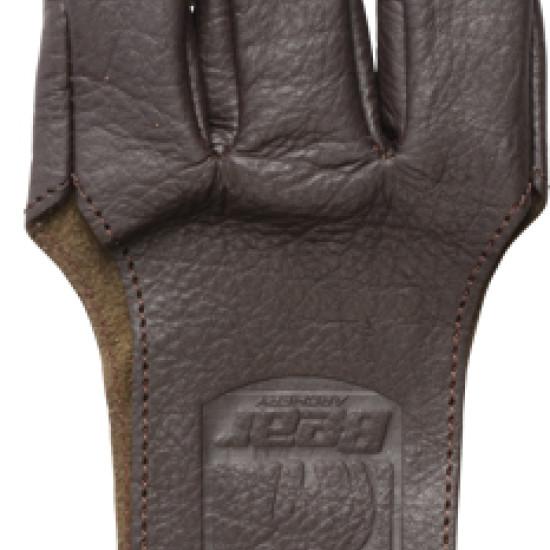 Bear Archery Leather Shooting Glove 3-Finger Ambidextrous Lg, ASG101L, 754806316154