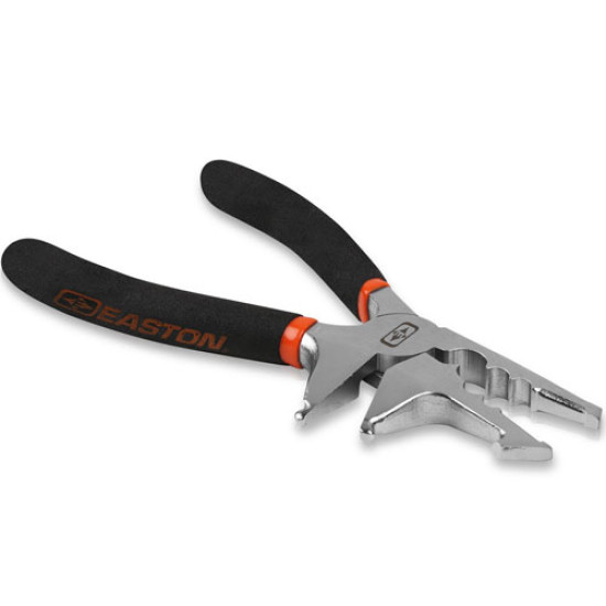 Easton Elite Nock & D-Loop Pliers Black/Orange, 122775, 723560227754