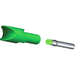 Tenpoint Lighted Xbow Nock Alpha-Brite .297" Green 3Pk