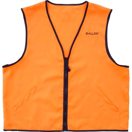 Allen Deluxe Hunting Vest Orange 2Xl 2 Front Pockets, 15769, 026509026792