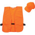 Allen Hat & Vest Combo Blaze Orange Vest M-Xl Hat Fits Most