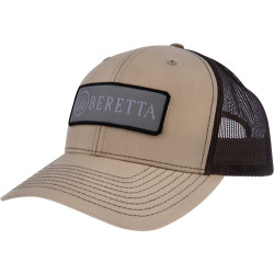 Beretta Cap Sdy Trucker Rect Patch Mesh Back Khaki/Black