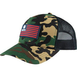 Beretta Cap Stryker Trucker Rect Patch Mesh Camo/Black