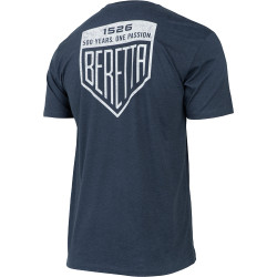 Beretta Legacy T-Shirt Back Logo Large Navy