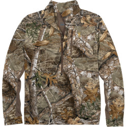 Browning 3/4 Zip Early Season Ls Shirt Realtree Edge X-Lrg