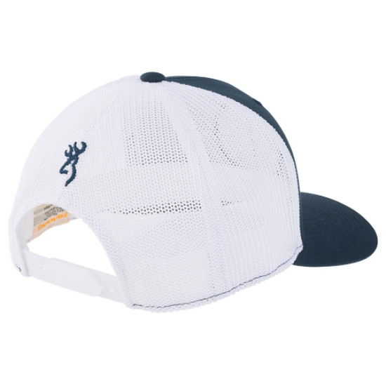 Browning Cap Freedom 110 Mesh Back Circle Patch Navy/White, 308590951, 023614987994