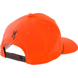 Browning Cap Pine Valley Blaze Orange W/Muley Patch Adj