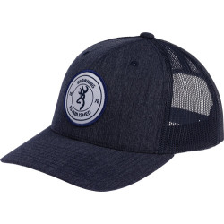 Browning Cap Scout Logo Navy Blue W/Circle Patch Logo Adj