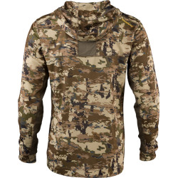 Browning Early Season Hooded Ls Shirt 1/4 Zip Auric Large