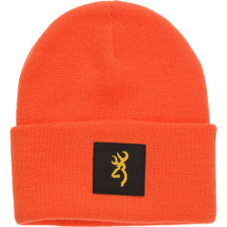 Browning Still Water Beanie Blaze Orange W/Buck Mark Patch