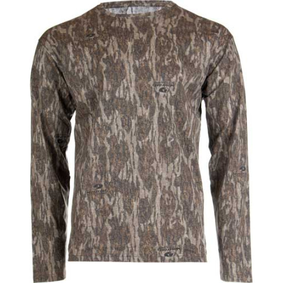 Habit Bear Cave Long Sleeve Tee Mo Bottomland Large, TS10006L, 843049169549