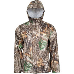 Habit Roaring Springs Packable Rain Jacket Realtree Edge Lrge