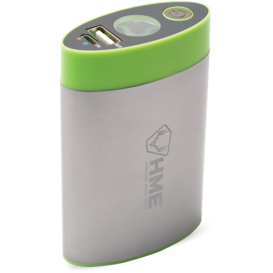 HME Hand Warmer Rechargeable 5 Hour W/Led Torch Light, HME-HW, 888151017166