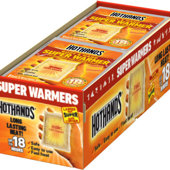 Hothands Body & Hand Super Warmer 40 Pack 18 Hour, HH1ED240E, 094733152433