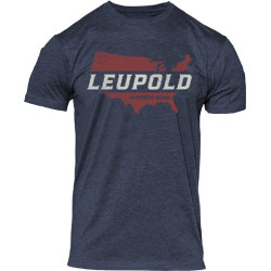 Leupold Men's Tee American Original Navy Heather Large