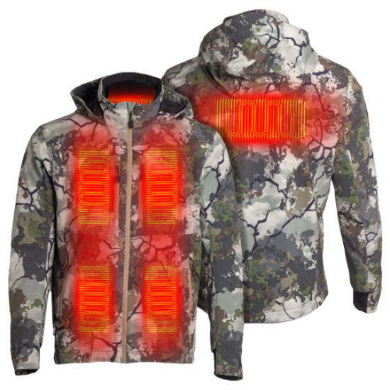 Mobile Warming Men's Kcx Kings Terrain Heated Jacket Large, MWMJ44450423, 705514835031