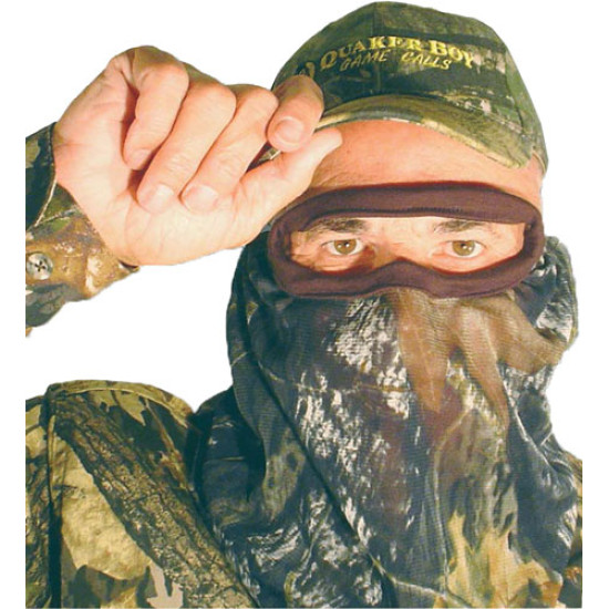 Quaker Boy Face Mask Bandito Elite 3/4 Mossy Oak Break-Up, 56212, 040191562123