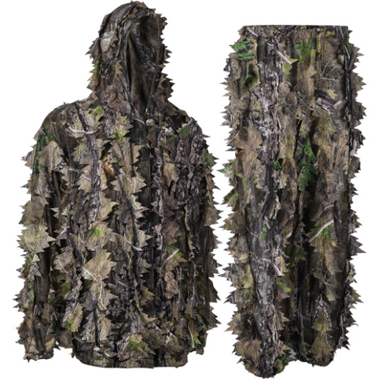 Titan Leafy Suit Mossy Oak Rio S/M Pants/Top, MORIOLSSM, 617209554366