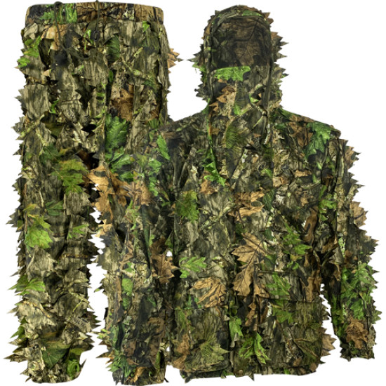 Titan Outfitter Leafy Suit Mossy Oak Obess 2/3X Pant/Top, OBS-OFS-2X/3X, 617209556315