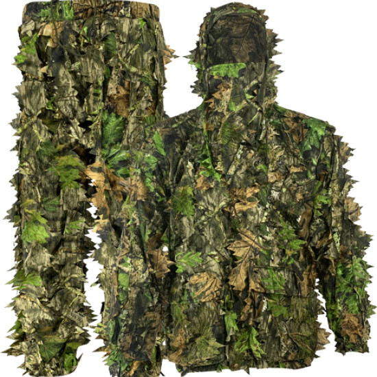 Titan Outfitter Leafy Suit Mossy Oak Obess 2/3X Pant/Top, OBS-OFS-2X/3X, 617209556315